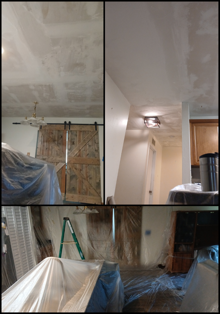 Popcorn Ceiling Removal